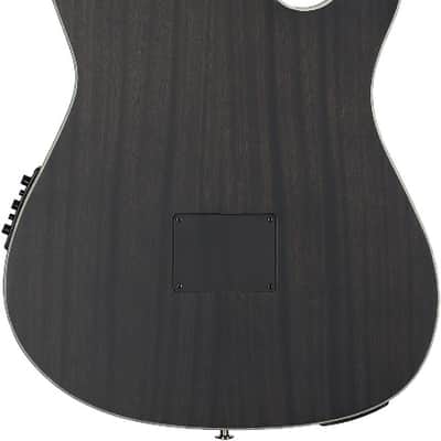 Ibanez TOD10N Tim Henson Signature Left-handed Nylon Acoustic-electric Guitar - Black image 6
