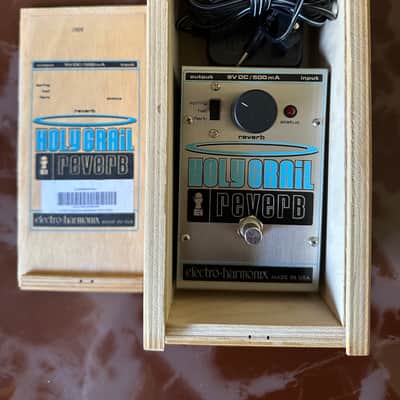 Electro-Harmonix Holy Grail Reverb V1 2002 - 2009 - Silver / Blue image 4