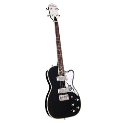 Airline Guitars Tuxedo Tenor Black image 8