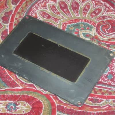 used vintage DOD Bottom Plate for Performer Series pedals (NOTE: screw holes are on are on 4  corners areas) +feet, NO: pedal/other parts - early 1980s Metal Plate has Metallic Silver Finish on both sides, NO rubber padding, NO black print on silver label image 9
