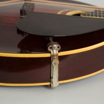 Gibson  Model A-4 Snakehead Carved Top Mandolin (1923), ser. #73657, original black hard shell case. image 14