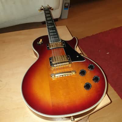 Gibson Les Paul Custom Cherry Sunburst Custom 1988 - Cherry Sunburst image 4