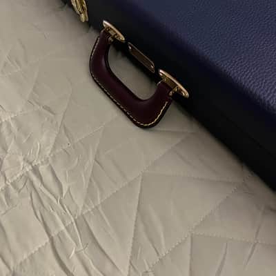 Fender Deluxe Strat/Tele Case 2025 - Navy Blue/ Orange image 7