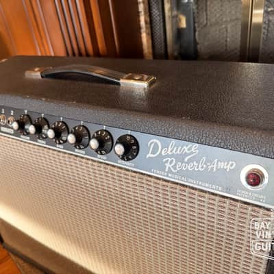 1974 Fender Deluxe Reverb - Silverface (Blackface updates) image 2