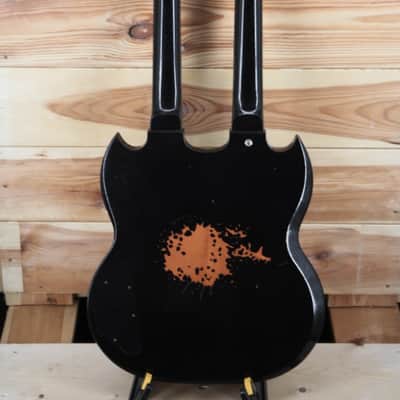 Gibson SLASH 1966 EDS-1275 DOUBLENECK - SIGNED/AGED 2019 - Black image 21