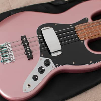 Squier Affinity Jazz Bass Burgundy Mist (Body + Hardware) image 1