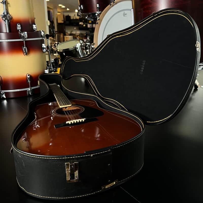 Yamaha FG-435A 6 String Acoustic Guitar with Case (RM 2) | Reverb