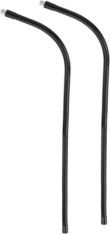 20-Inch Flexible Gooseneck Tubing, 1/4"-20 Female to Male Thread Universal Arm Gooseneck Extension Holder for Microphone, Tripod Phone, Camera, LED Video Lights 2 Pack image 1