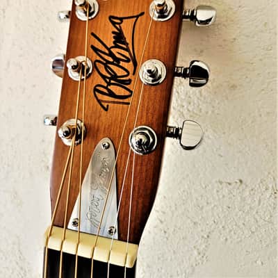 Robert Johnson Tribute Guitar - Delta Blues Parlor Guitar Autographed by BB King, Robert Cray, Buddy Guy, Jeff Healey image 14