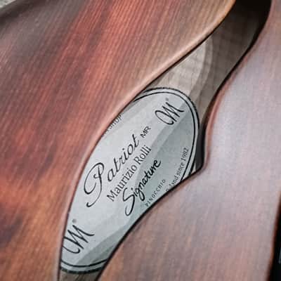 Mayones Patriot MR 5 Fretless - antique brown image 5