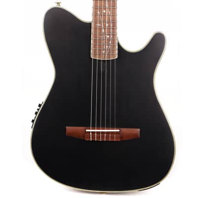 Ibanez TOD10N Tim Henson Signature Nylon Acoustic-Electric Transparent Black Flat image 8