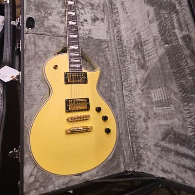 ESP LTD EC-1000T 2024 - Vintage Gold (Aged White) image 1