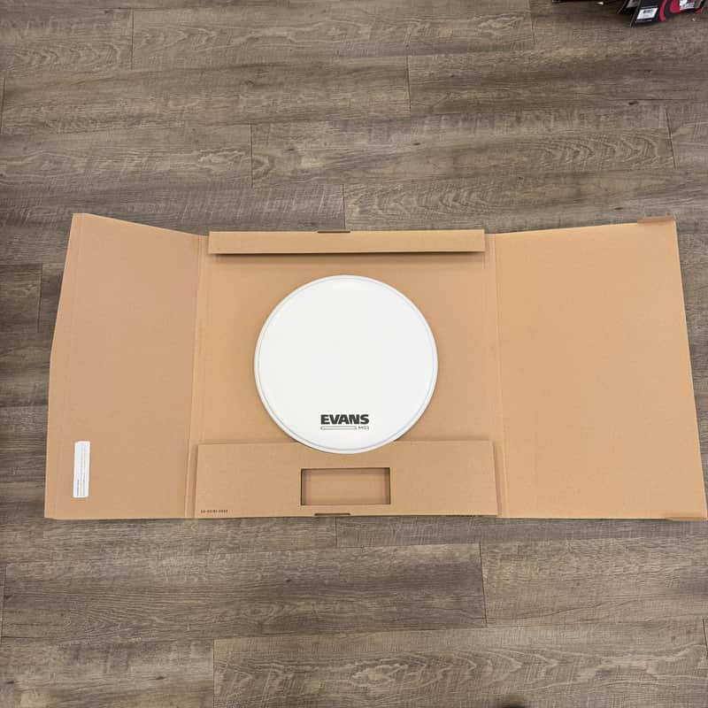 NOS Evans MS1 14" White Bass Drumhead BD14MS1W image 1
