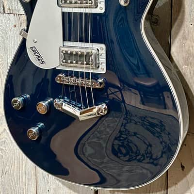 Gretsch G5232LH Electromatic Double Jet FT Left-Handed - Midnight Sapphire, We Love Leftys! Shop Here and Support Small Biz! image 5