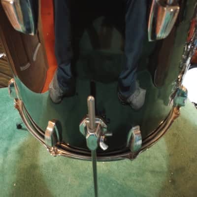 Ludwig 16x16 Floor Tom 1970's - Black Wrap image 5