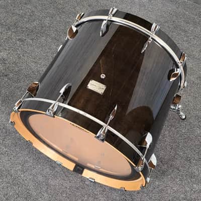 Used Canopus Yaiba 4pc Groove Drum Set Ebony Lacquer - Excellent image 5