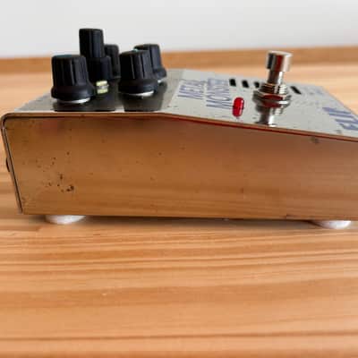 Guyatone Flip Metal Monster 2010s Tube distortion drive pedal - Silver in Very Good Condition image 7