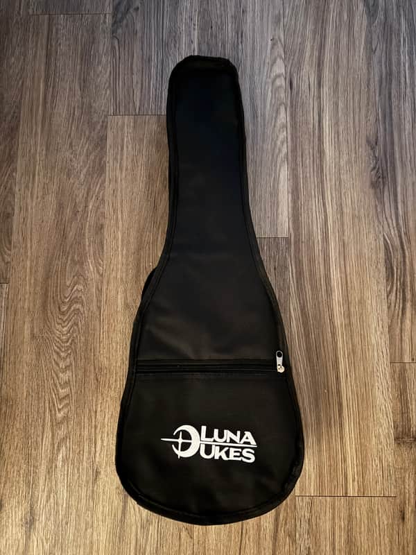 Luna Concert Ukulele Gig Bag 2020s - Black image 1