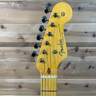 Fender 70th Anniversary American Vintage II 1954 Stratocaster Electric Guitar - 2-Color Sunburst image 3