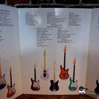 G&L Ephemera - Promo Tri-Fold (1990s) image 7
