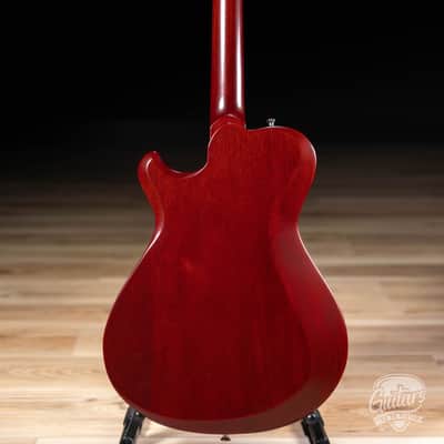 Knaggs Chena Spruce Top Hollowbody Guitar – Old Red Violin image 7
