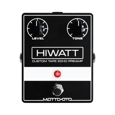 Hiwatt Motto Oto | Custom Tape Echo Preamp Boost Pedal. New with Full Warranty!