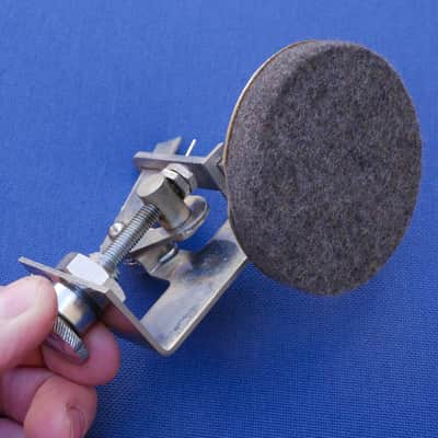 Sonor Teardrop Bassdrum Floor Snare Muffler Damper Vintage Late 60s EXC image 4