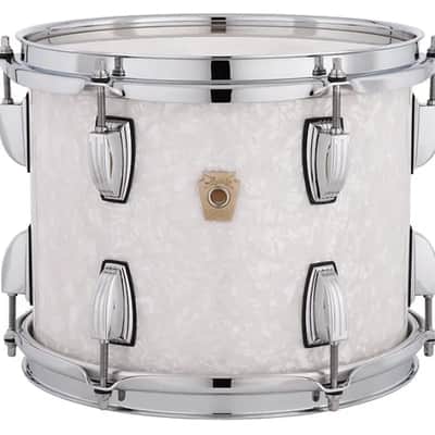 Ludwig Classic Maple White Marine Pearl Downbeat 14x20, 8x12, 14x14 Drum Shells Pack | Made in the USA | Authorized Dealer image 5