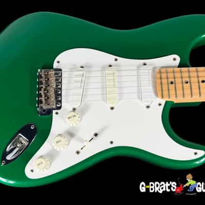 1995 Fender Stratocaster Eric Clapton Signature with Lace Sensors ~ Candy Green image 1