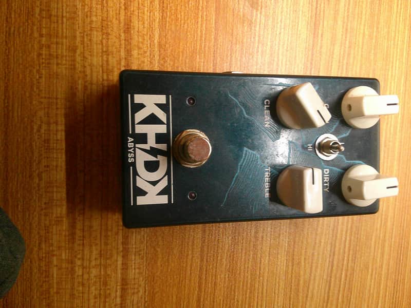 KHDK Electronics Abyss Bass Overdrive 2010s - Blue image 1