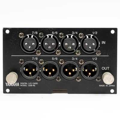 Yamaha Digital I/O Card model CD8-AE-S NEW Open Box (pair) | Reverb