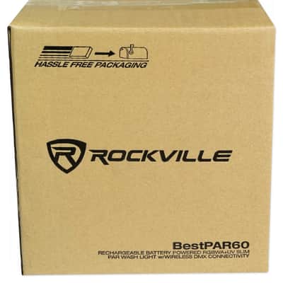 3 Rockville BEST PAR+BEST STRIP+ROCKWEDGE Wireless DMX Battery Lights+Controller image 12