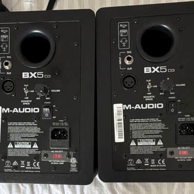 M-Audio BX5-D3 5" Active Studio Monitor (Single) 2010s - Black image 2
