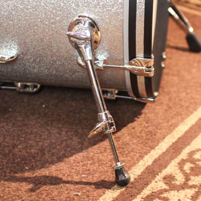 Gretsch USA Custom Silver Sparkle Drum Set - 14x20,8x12,14x14,16x16 - SO#1323840 image 3