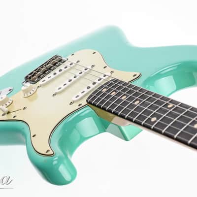 Fender 61 Stratocaster Relic Masterbuilt John English Seafoam Green 2002 image 10