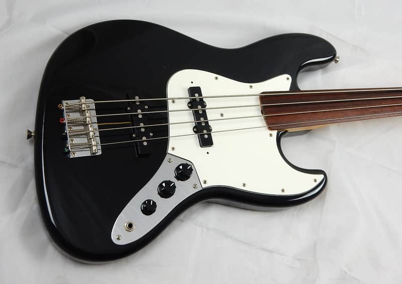 Fender Japan JB-355-FL 4-String Fretless Jazz Bass w/Case - 1989-1990 FujiGen MIJ image 1