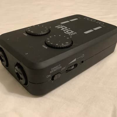 IK Multimedia iRig Pro Duo I/O 2-Channel Mobile Audio Interface 2020 - Present - Black image 3