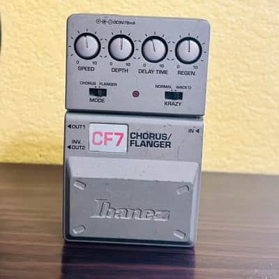 Ibanez CF7 Chorus / Flanger 2000s - Gray image 3