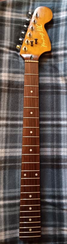 2001 Squier Stratocaster Standard Neck - Aged oil, bone nut, OG tuners image 1