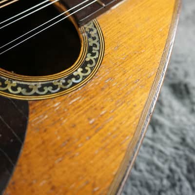 Suzuki Mandola No. 552 Vintage Japanese Bowl Back Mandola w/ Original Case image 20