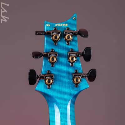 PRS Wood Library Special Semi-Hollow 10-Top Quilt Aquableux Custom Color image 13