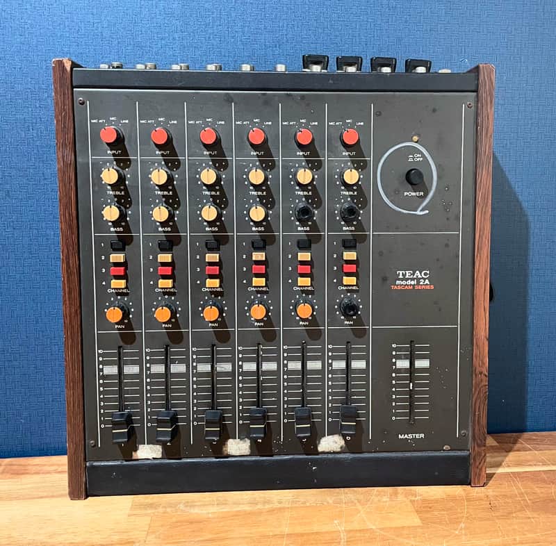 Teac Model 2A Vintage Analog Mixer 6 inputs / Great EQs and Saturation Sound image 1