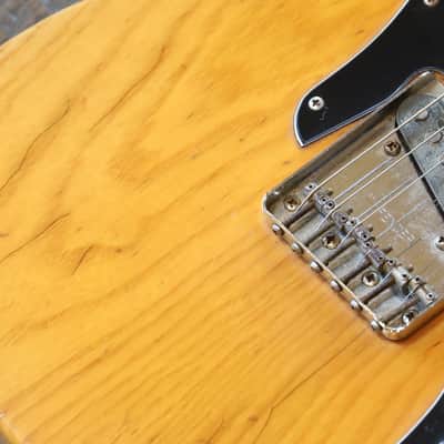 Vintage! 1975 Fender Telecaster Custom Natural Electric Guitar All Original! + OHSC image 6