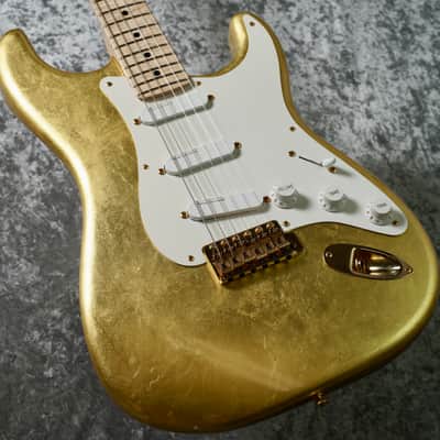 Fender Custom Shop Masterbuilt Eric Clapton Gold Leaf Stratocaster 2003 Build by John English image 2