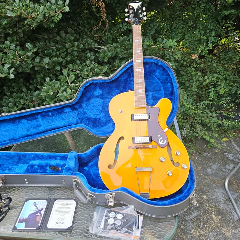 ギター Epiphone John Lee Hooker Zephyr Outfit Epiphone John Lee Hooker Signature 100th Anniversary Zephyr Outfit