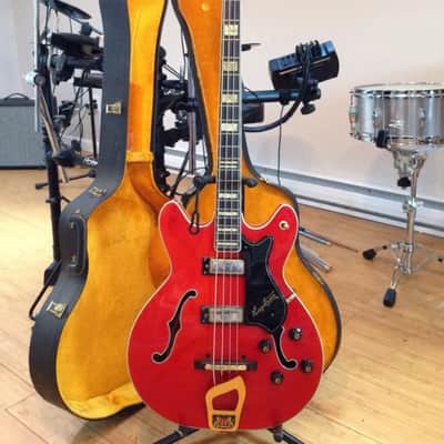 Hagstrom Concord II Deluxe 1968 Candy Apple Red image 2