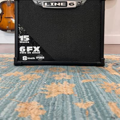 Line 6 Spider II 15 15-Watt 1x8" Digital Modeling Guitar Practice Amp 2004 - 2006 - Black image 4