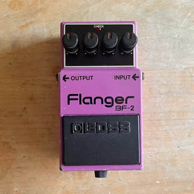 Boss BF-2 Flanger (Black Label) 1982 Made in Japan *free shipping image 1
