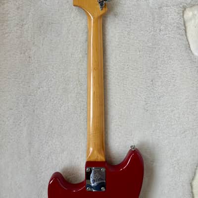 Fender Mustang Guitar with Rosewood Fretboard 1964 - 1969 - Dakota Red image 6
