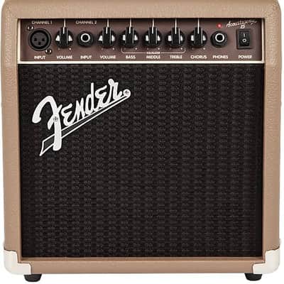 Fender Acoustasonic 15, 2-Channel 1x6" Acoustic Amplifier image 1